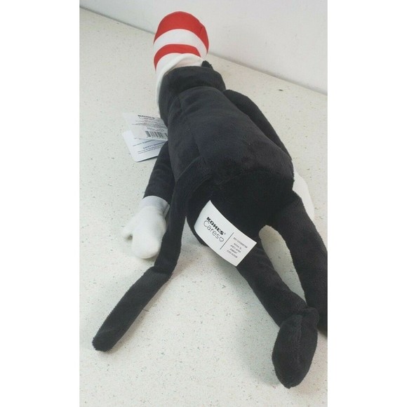 Khol's Cares Dr. Seuss The Cat In The Hat Plush New With Tags - Picture 6 of 10